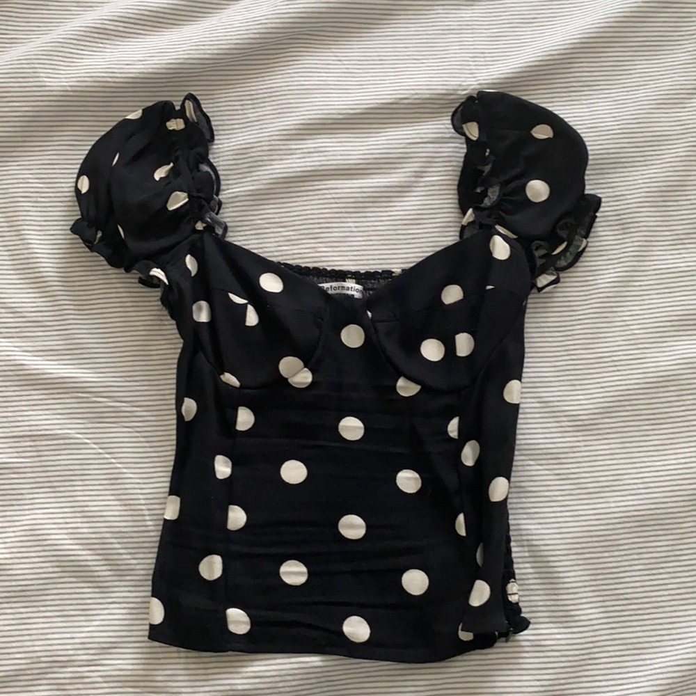 Reformation Jewel Top